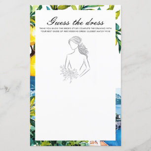 Devinez la robe Amalfi Fête des mariées jeu