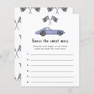 Devinez le gâchis sucré - jeu de baby shower de co