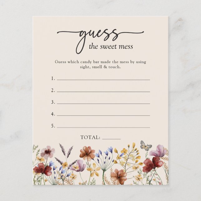 Devinez Le Jeu De Baby Mess Sweet Mess (Devant)