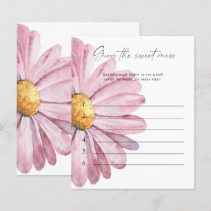 Devinez le jeu de baby shower Sweet Mess - Daisy