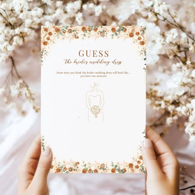 Devinez le jeu de la robe de mariée | Boho Terraco (Créateur téléchargé)