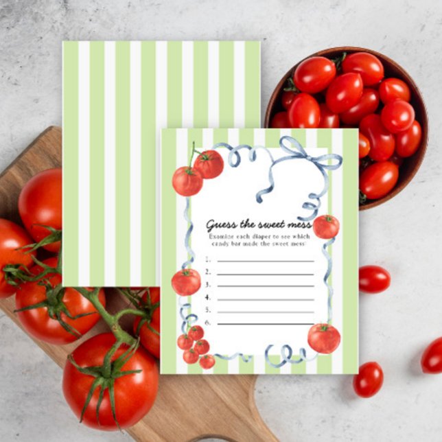 Devinez le jeu Sweet Mess - Tomate (Créateur téléchargé)