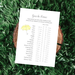 Devinez Les Caractéristiques Baby Sprinkle Game Ca