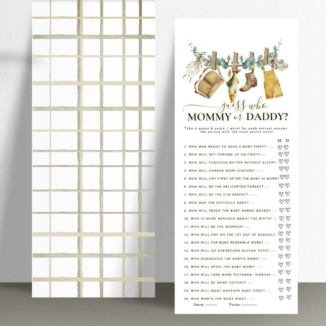 Devinez Maman Ou Papa Petit Pêcheur Petit Pêcheur  (Créateur téléchargé)