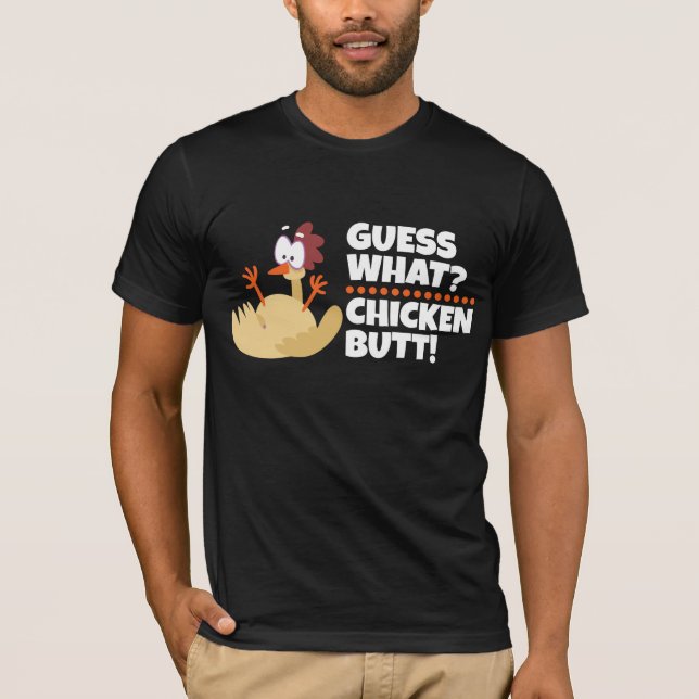 Devinez Quel Beurre De Poulet ? T-shirt drôle ! (Devant)