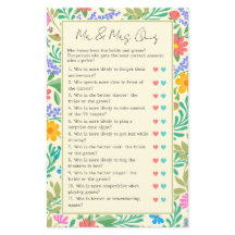 Devinez Qui Drôle Mariage & Fête des mariées Jeu