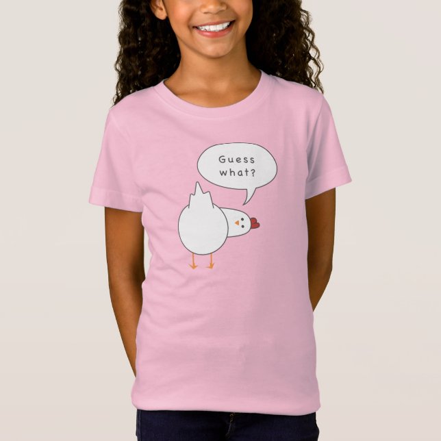 Devinez quoi ?  T-shirt Cute Kawaii (Devant)