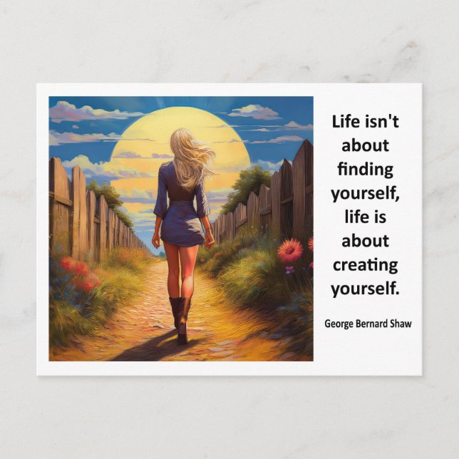 DEVIS DE CARTE POSTALE - Créer vous-même (Devant)