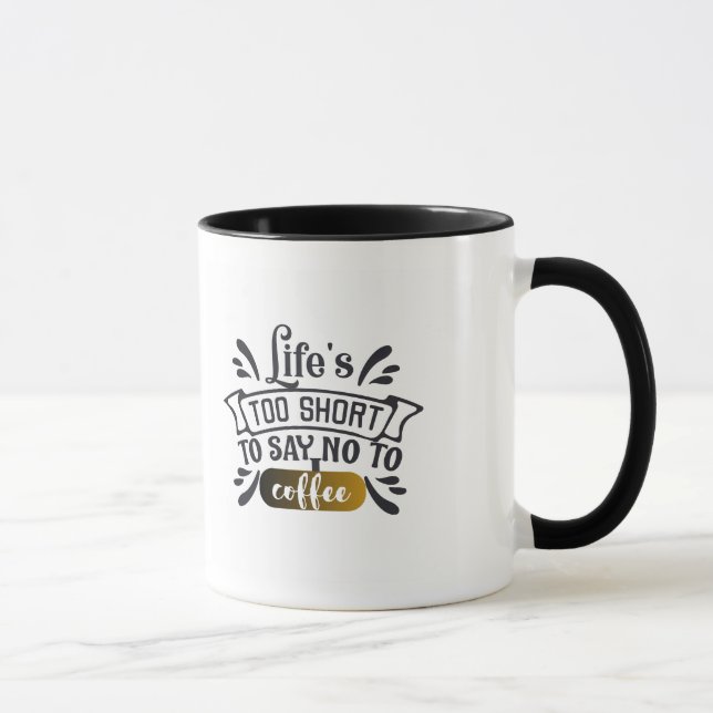devis design graphique pour une tasse de café (Droite)