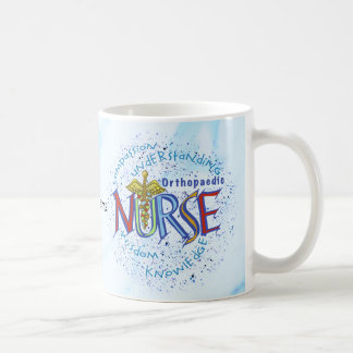 Devise d'infirmière orthopédique tasse de infirmiè
