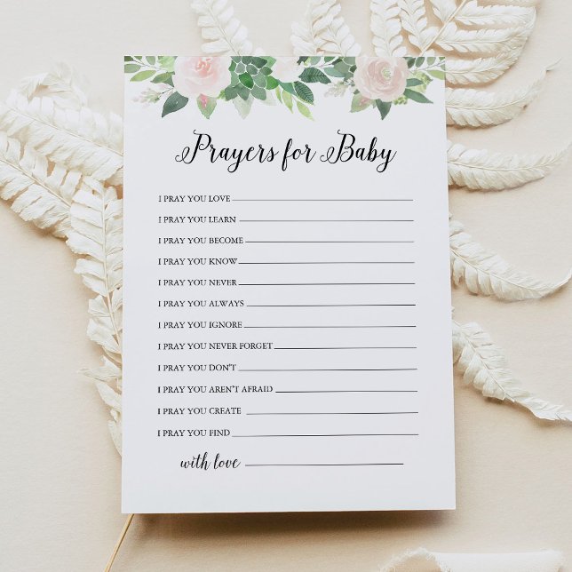 DEVON Greenery Prières pour la carte de conseil Ba (Créateur téléchargé)