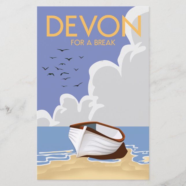 Devon pour un aimant de pause (Devant)