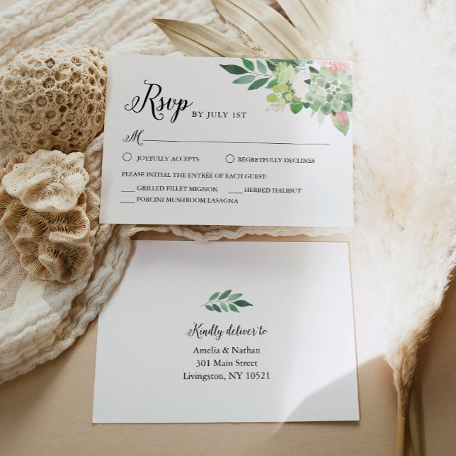 DEVON Végétation Succulente Carte de réponse (Créateur téléchargé)