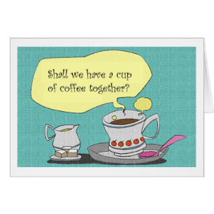 Devons-nous avoir une tasse de café ensemble ?