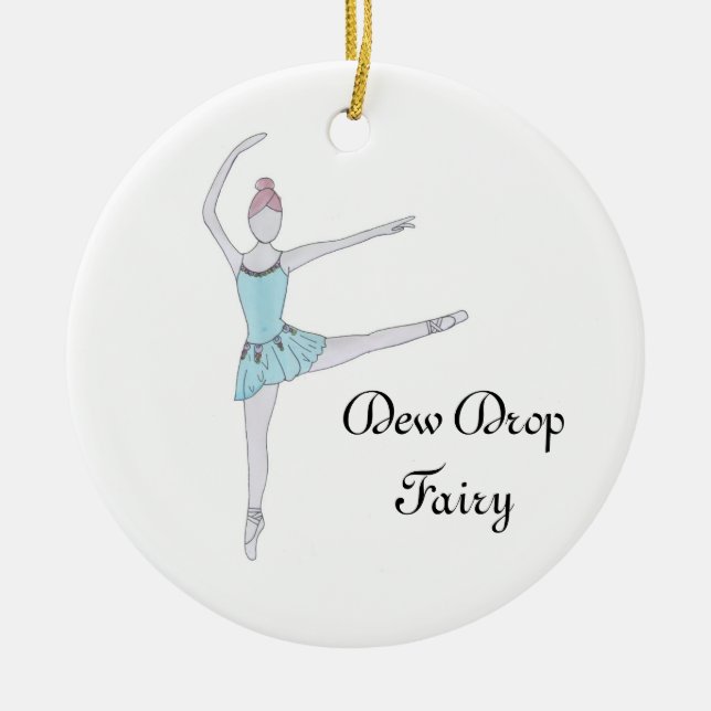 Dew Drop Fairy keepsaké Nutcracker ornement (Devant)