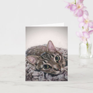 Dewey le chat, carte pour notes blanc