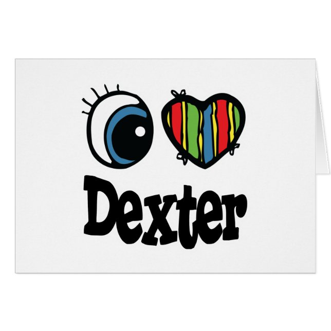 Dexter I Heart (Love) (Devant horizontal)