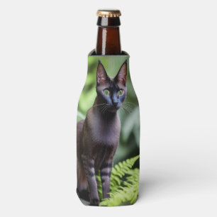 Dexter Le Chat Siamois Noir, Glacière De Bouteille
