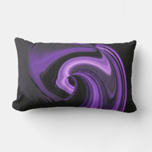 D'extérieur Amethyst Purple Abstrait Heart Coussin extérieur
