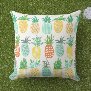 D'extérieur Ananas Tropical extérieur   Coussin