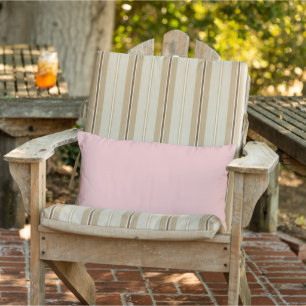 D'extérieur Baby Pink Lumbar Coussin extérieur