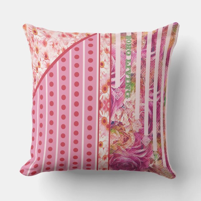 D'extérieur BOHO LIVING I - Coussin (Recto)
