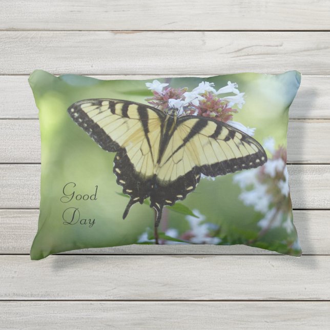 D'extérieur Bonne journée - coussin des accents (Devant)