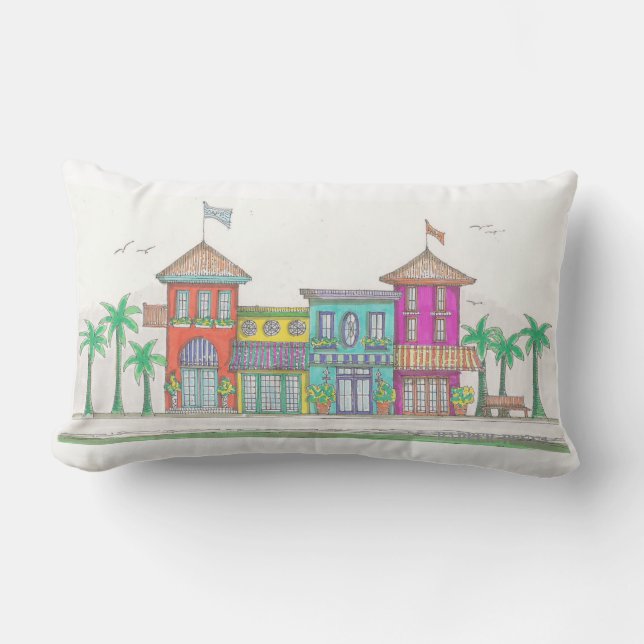 D'extérieur Boutiques tropicales Coussin extérieur (Recto)