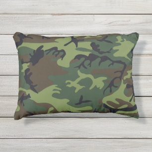D'extérieur Camouflage militaire vert extérieur 12x16 Coussin