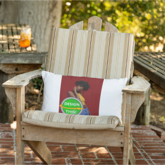 D'extérieur COOL ! Lumbar Coussin 13" x 21" Extérieur - Person