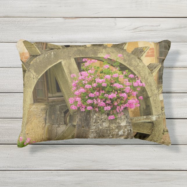 D'extérieur Coussin d'accents de bouquet de printemps (Devant)