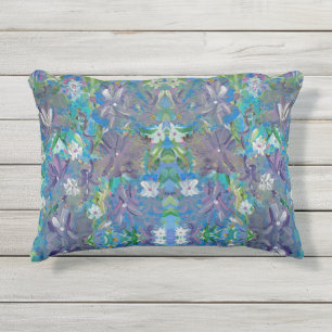 D'extérieur Coussin d'accentuation extérieur à la brume violet