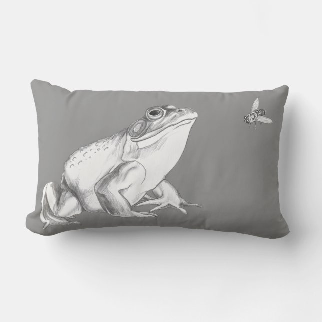 D'extérieur Coussin de grenouilles à grenouilles à grenouilles (Recto)