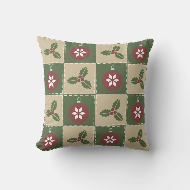 D'extérieur Coussin de surface de Noël (Recto)