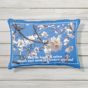 D'extérieur Coussin décoratif inspirant Arbre de Fleurs