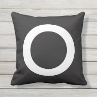 Coussin drôle de jeu de riens et de croix de