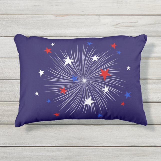 D'extérieur Coussin du 4e Décor, Coussin extérieur 16" x 12" (Devant)