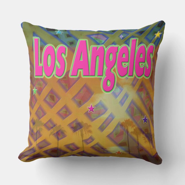 D'extérieur COUSSIN éternel TLos Angeles (Recto)