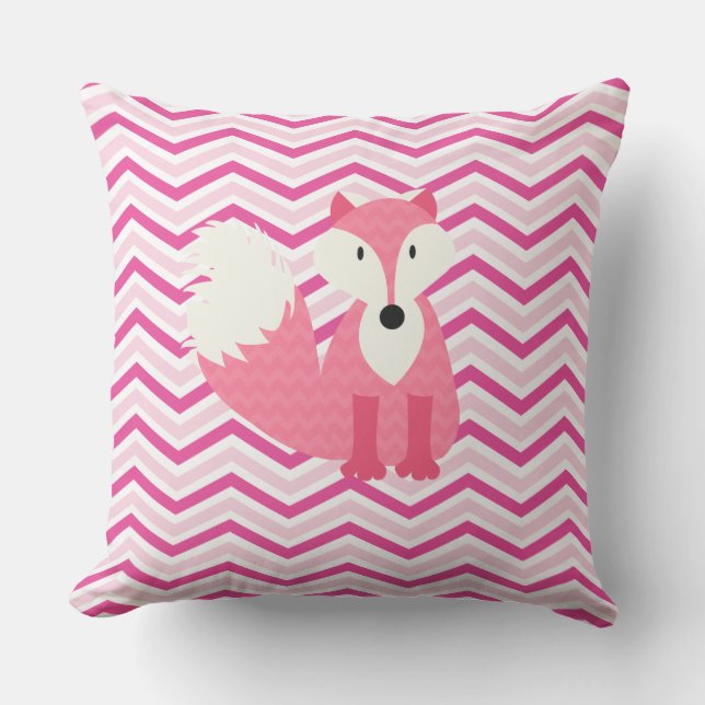 D'extérieur Coussin extérieur de Fox Chevron de rayure de (Recto)