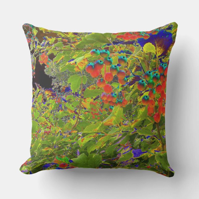 D'extérieur Coussin extérieur géant Baies Rouges (Recto)