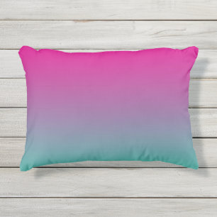 D'extérieur Coussin extérieur pourpre et turquoise magenta