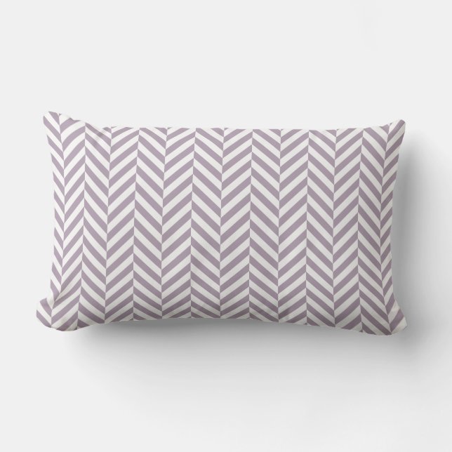 D'extérieur Coussin extérieur | Purple Motif Herringbone (Recto)