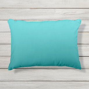 D'extérieur Coussin extérieur turquoise foncé d'Ombre