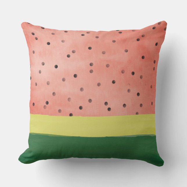 D'extérieur Coussin extérieur Watermelon Stripe (Recto)