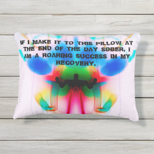 D'extérieur Coussin fait sur commande de sobriété d'accent,