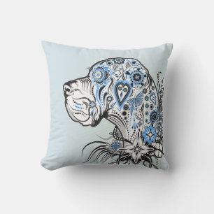 D'extérieur Coussin Grand Danois Crâne de Sucre Moderne