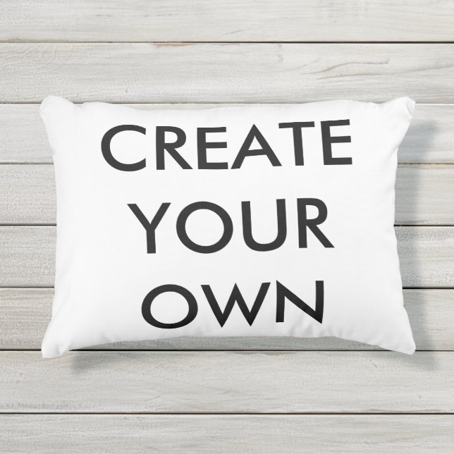 D'extérieur Créez votre propre Coussin d'accentuation en plein (Devant)