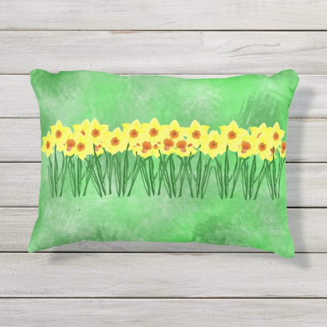 D'extérieur Daffodiques Coussin d'ascension extérieure (Dos)
