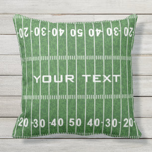 D'extérieur Football Field Design coussin EXTÉRIEUR