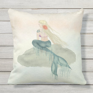 D'extérieur La SIRÈNE - coussin